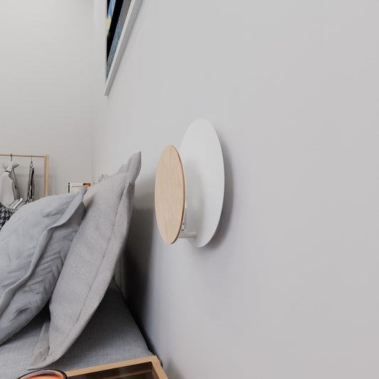 Circle 1a væglampe hvid