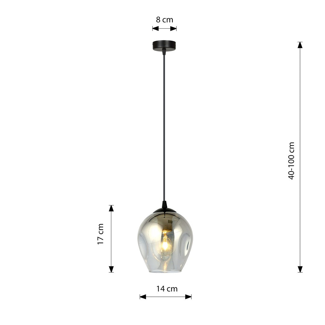 Istar 1 pendellampe grafit