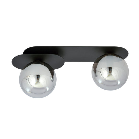 Plaza 2 loftlampe sort/grafit