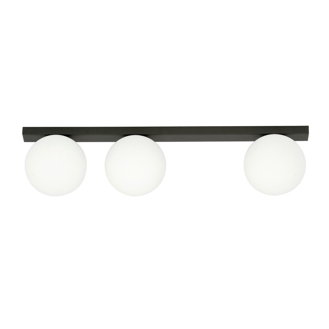 Fit 3 ceiling lamp black/opal