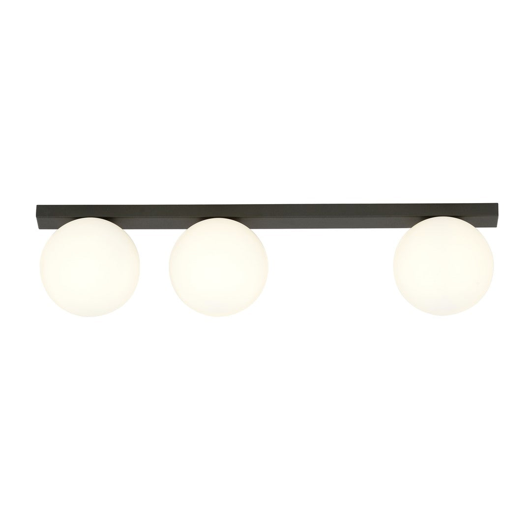 Fit 3 ceiling lamp black/opal