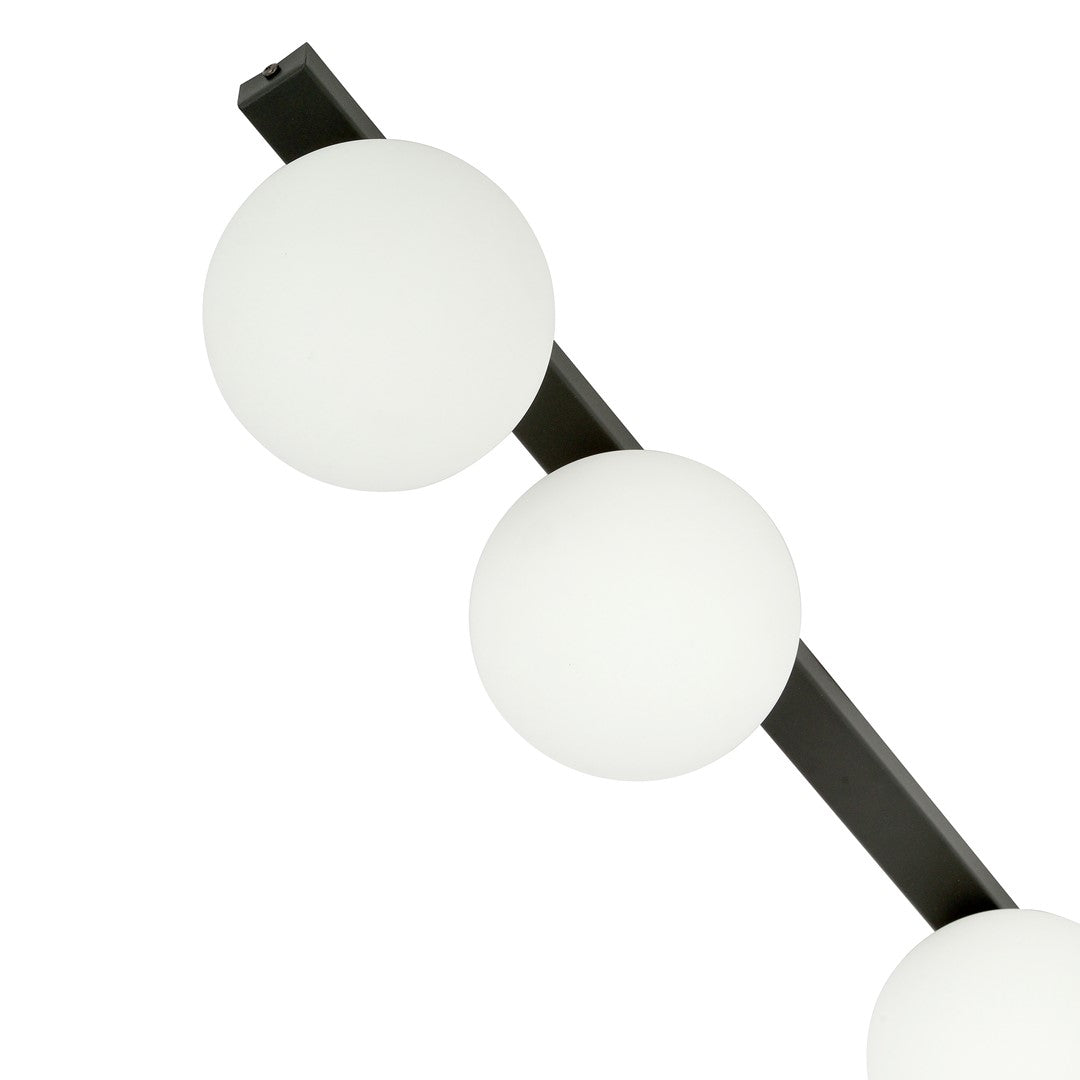 Fit 3 ceiling lamp black/opal