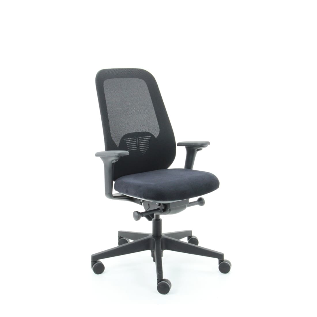 Workliving Nora Mesh Sort Regain - Kontorstol Ergonomisk design NEN1335