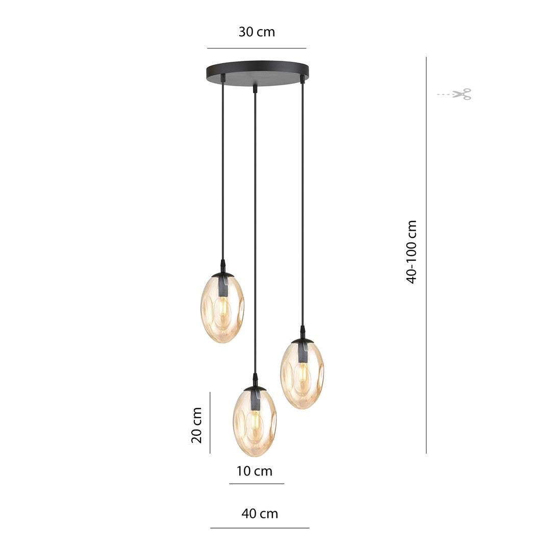 Astral 3 premium pendellampe rav