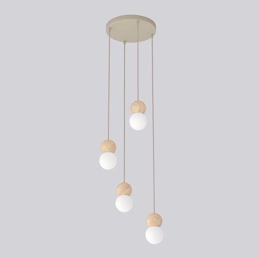 Loop 4 pendellampe mokka