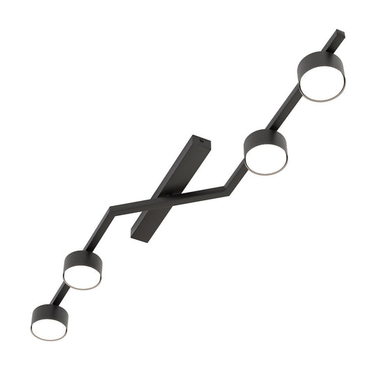 Skan 4 loftlampe sort