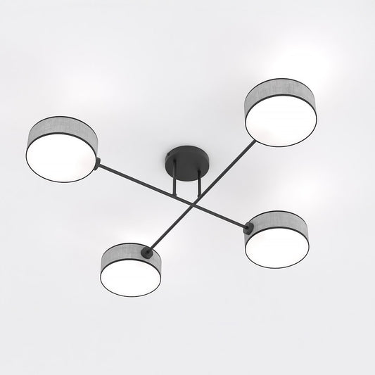 Maga 4 loftlampe grå