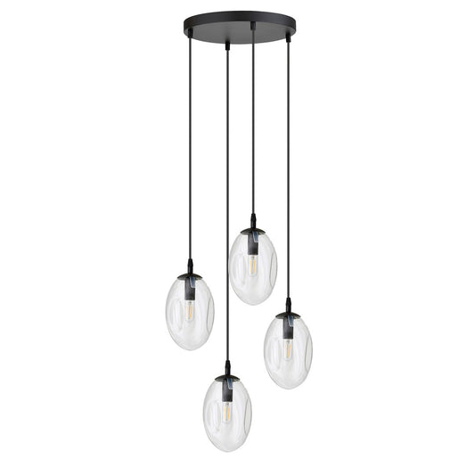 Astral 4 premium pendellampe transparent