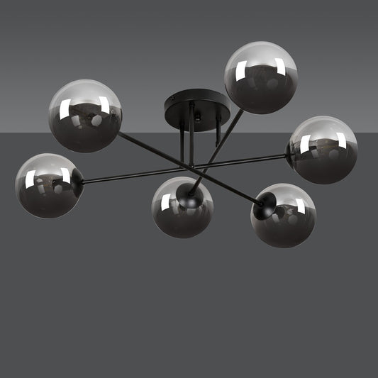 Brendi 6B loftlampe sort/grafit