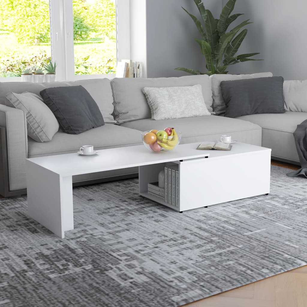 Sofabord 150X50X35 Cm Konstrueret Træ Antikt Træ