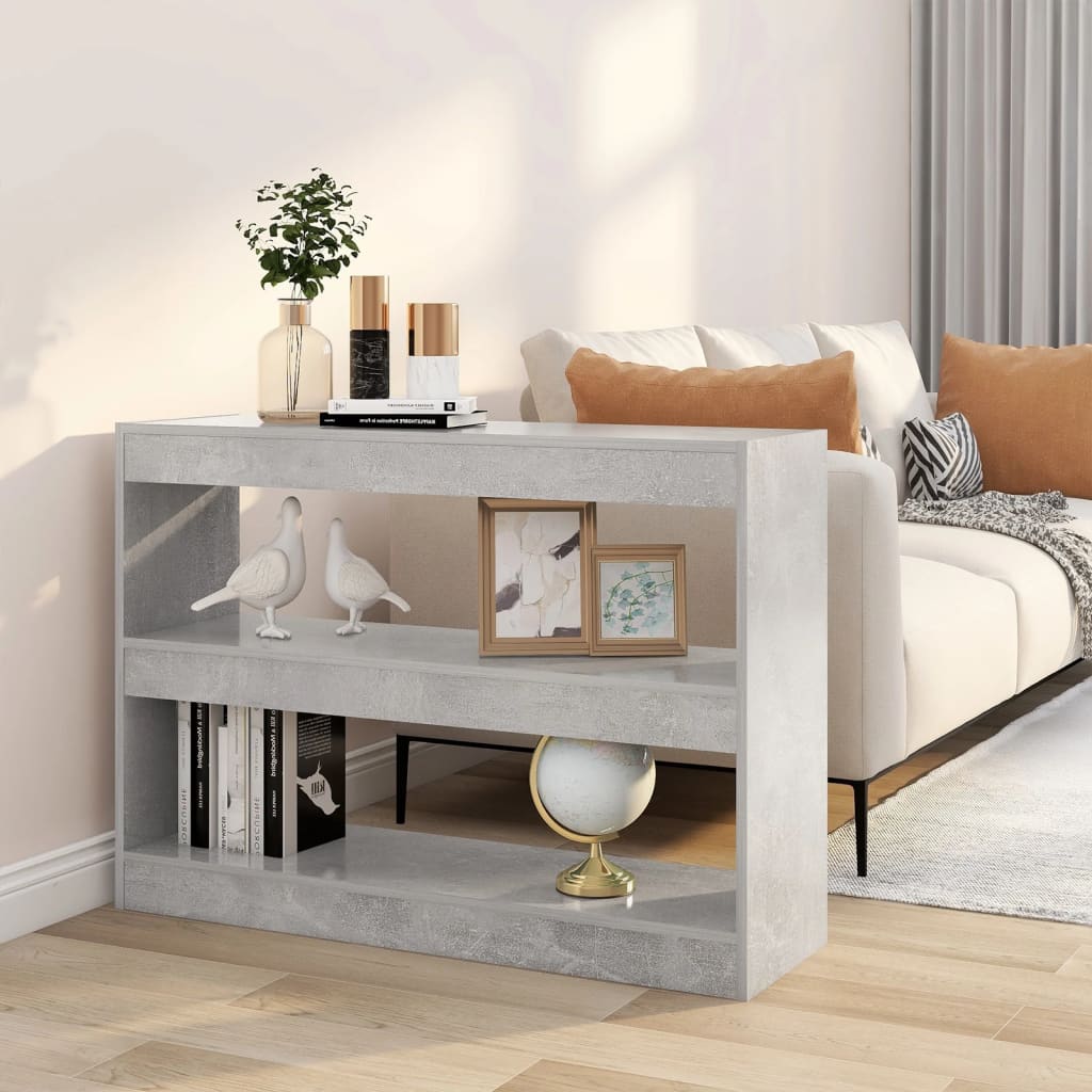 Bogreol 2 Niveauer 100 X 30 X 72 Cm Konstrueret Træ