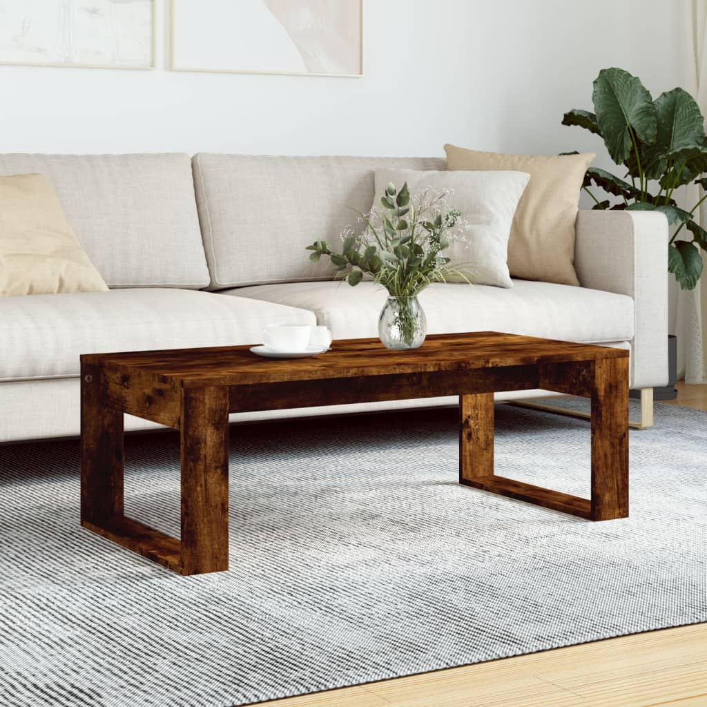 Sofabord 102X50X35 Cm Konstrueret Træ Kunsteg