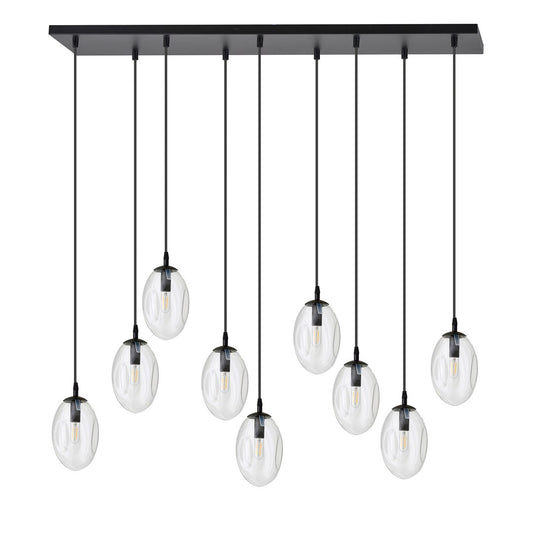 Astral 9 pendellampe transparent