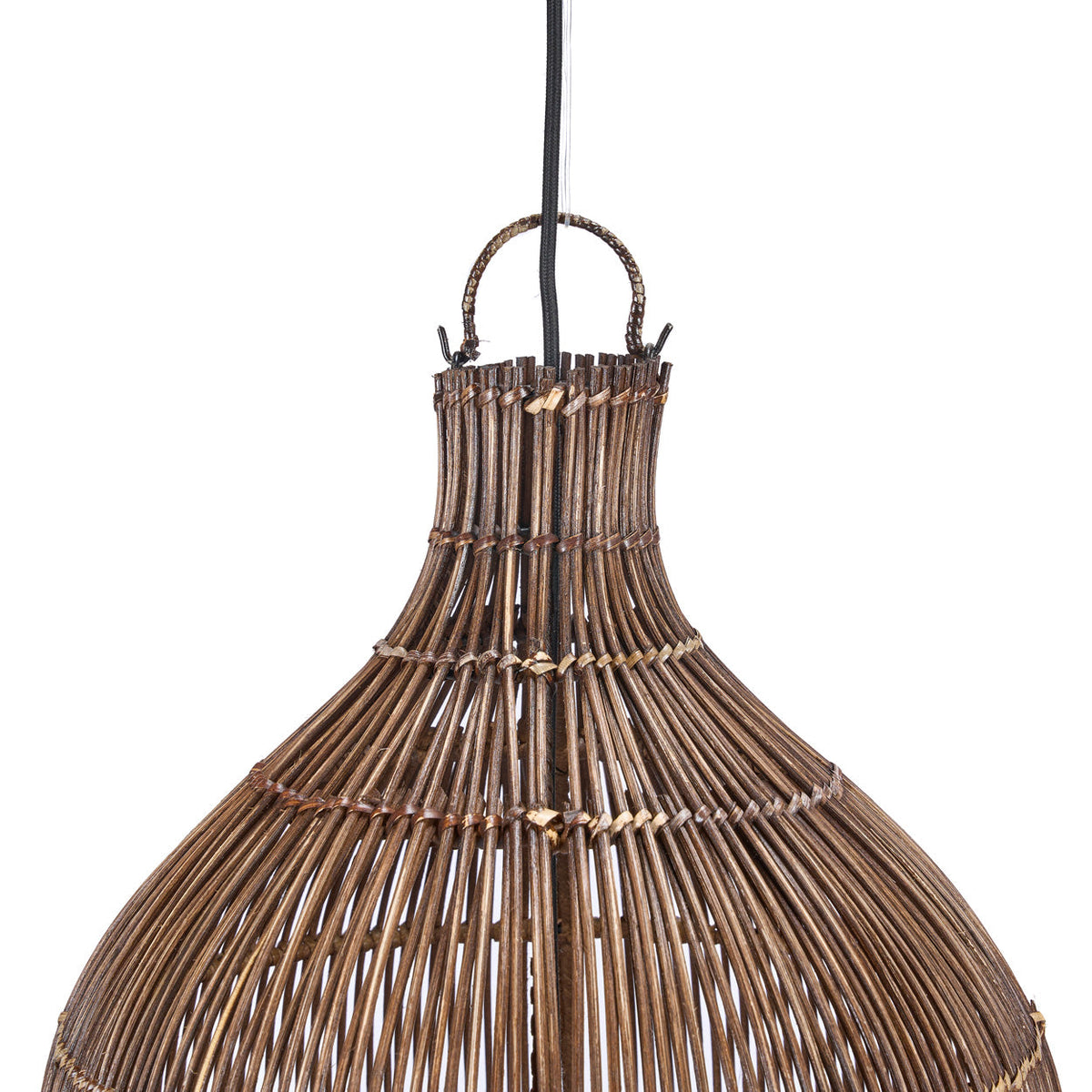 The Oasis Tower Pendant - Dark Walnut - XL