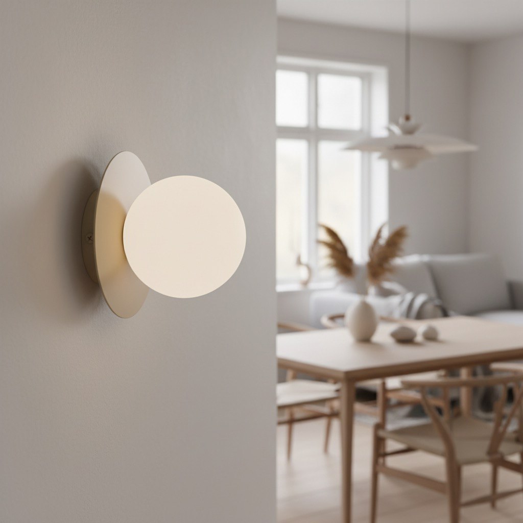 Americana wall lamp mocha