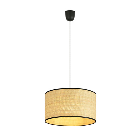 Aston 1 pendant light rattan