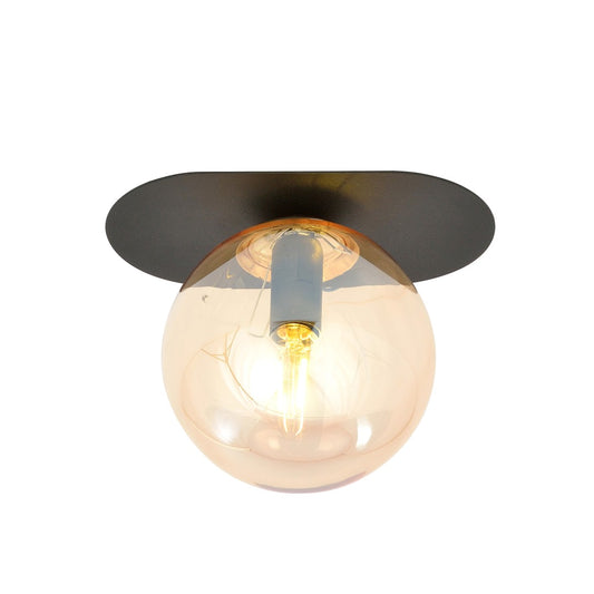 Plaza 1 loftlampe sort/ravfarvet