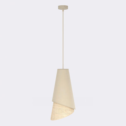 Moda 1 pendellampe mokka/rattan