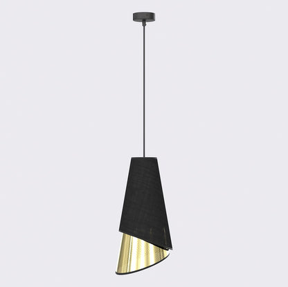 Moda 1 pendellampe sort/guld