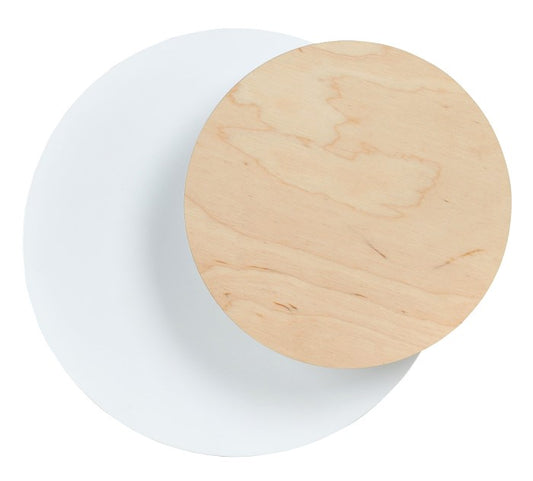 Circle 1a væglampe hvid