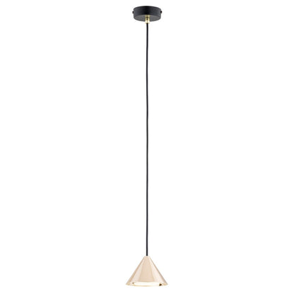 Elit 1 pendellampe sort/guld
