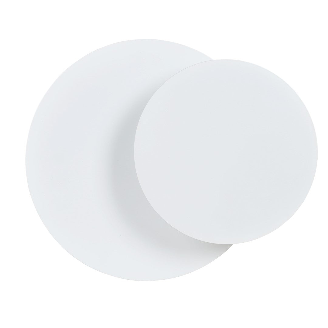 Circle 1c væglampe hvid