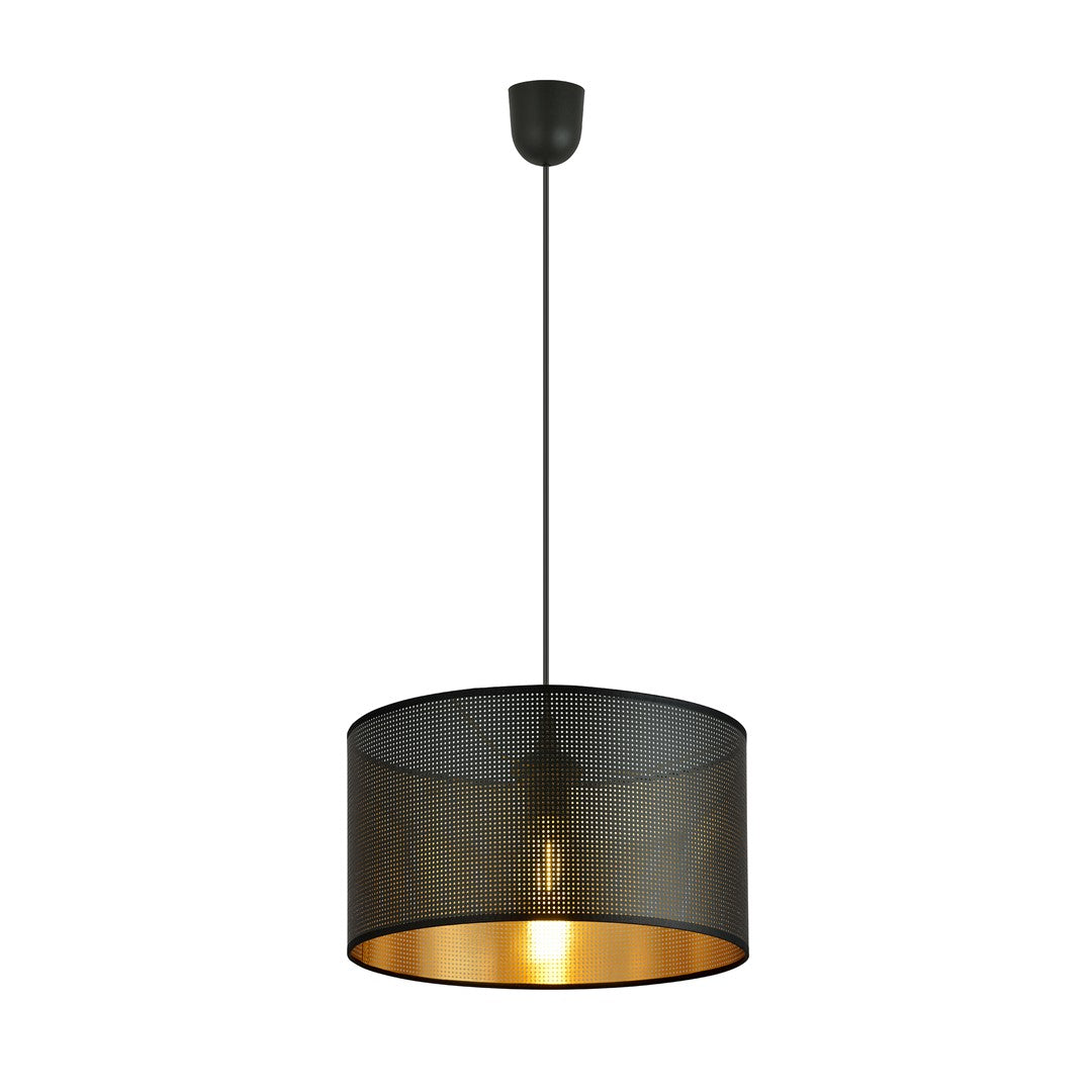 Aston 1 pendellampe sort/guld