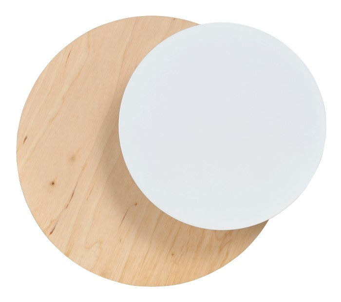Circle 1b væglampe hvid