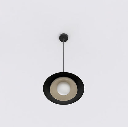 Skin 1 pendellampe sort/mokka