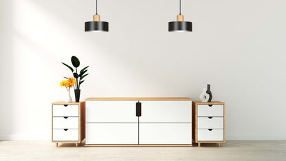 Torin 1 pendellampe sort