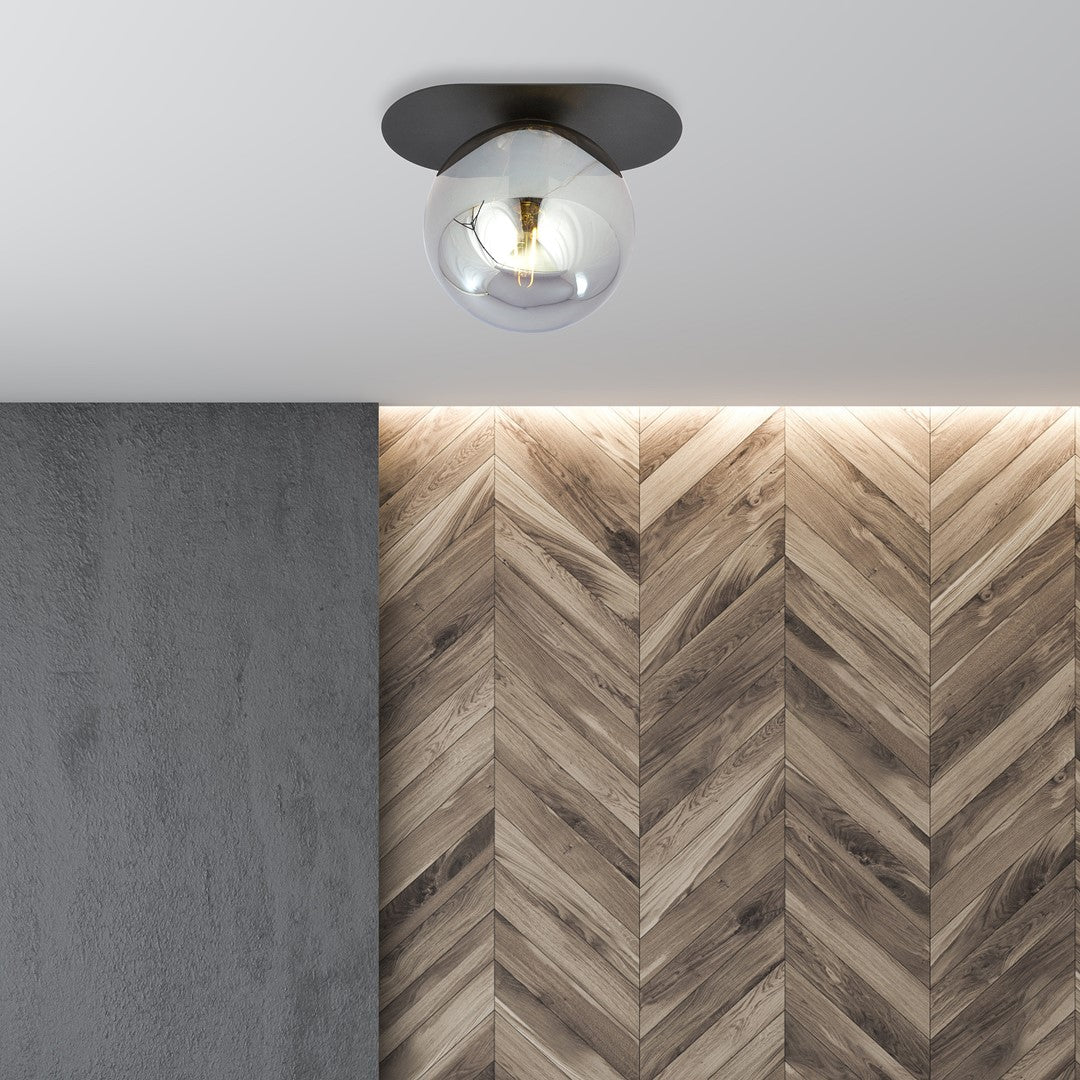 Plaza 1 loftlampe sort/grafit