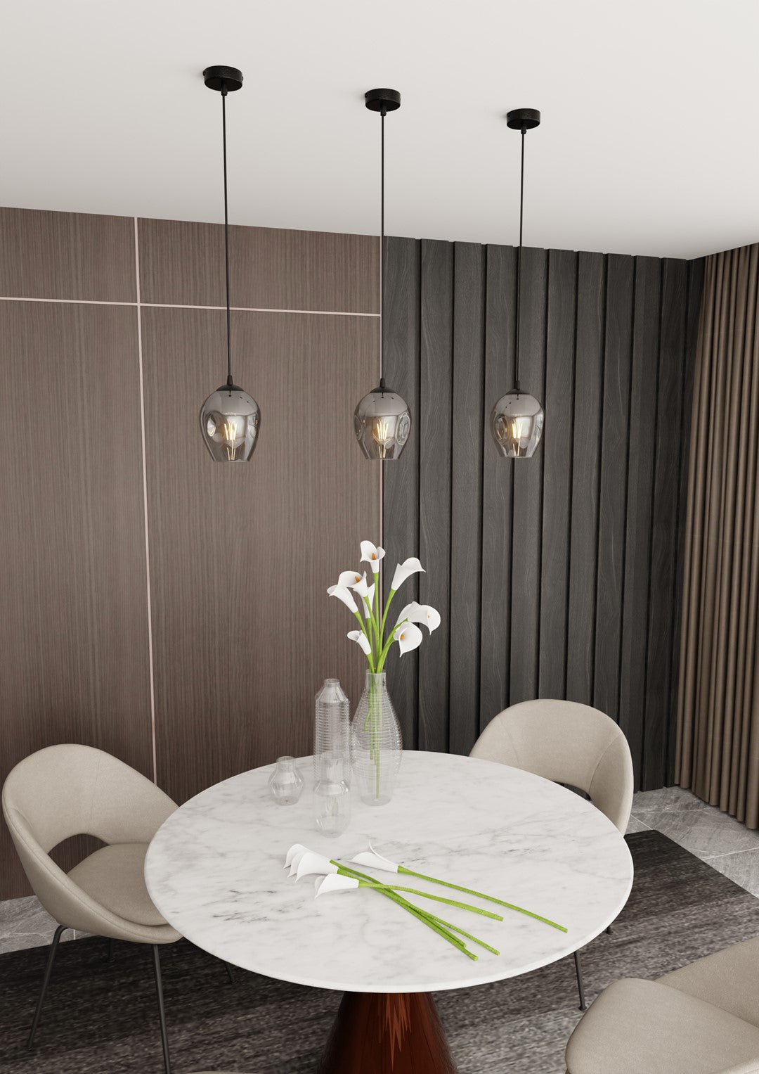 Istar 1 pendellampe grafit