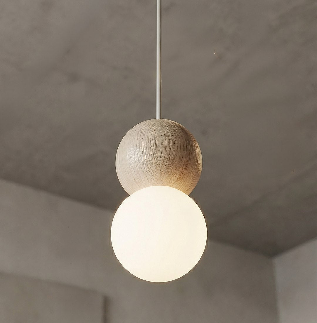 Loop 1 pendellampe mokka