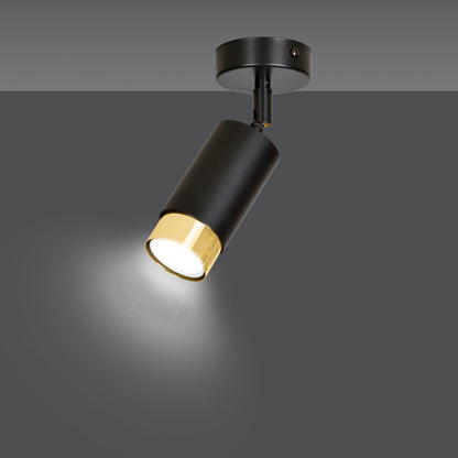 Hiro 1 loftspot sort/guld
