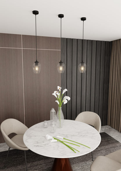 Istar 1 pendellampe transparent