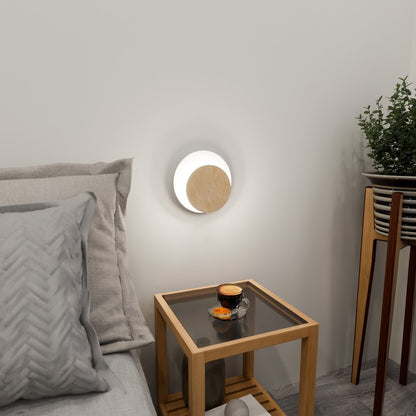 Circle 1a væglampe hvid