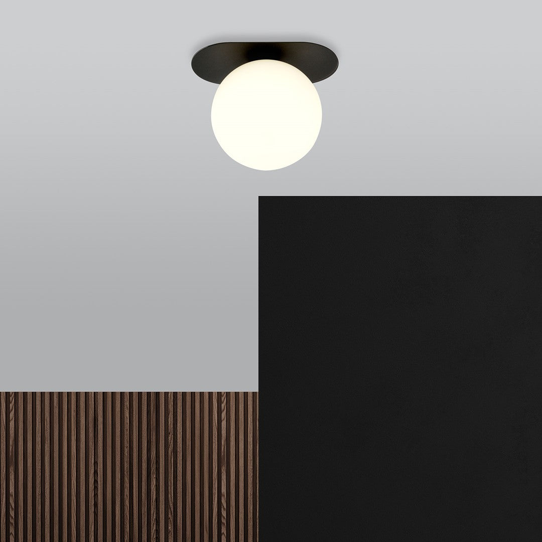 Plaza 1 loftlampe sort/opal