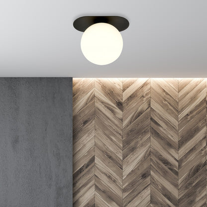 Plaza 1 loftlampe sort/opal