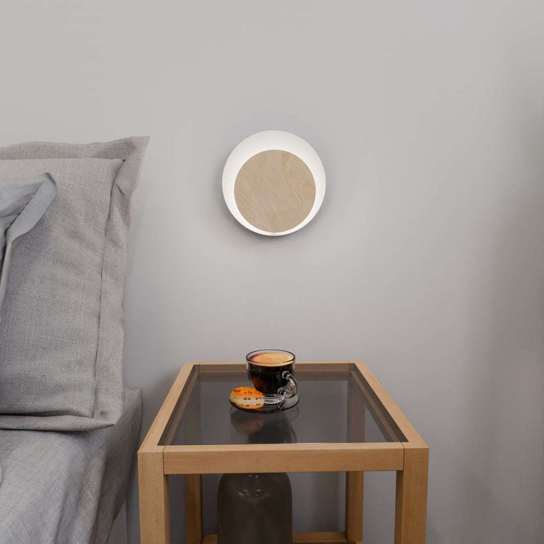 Circle 1a væglampe hvid