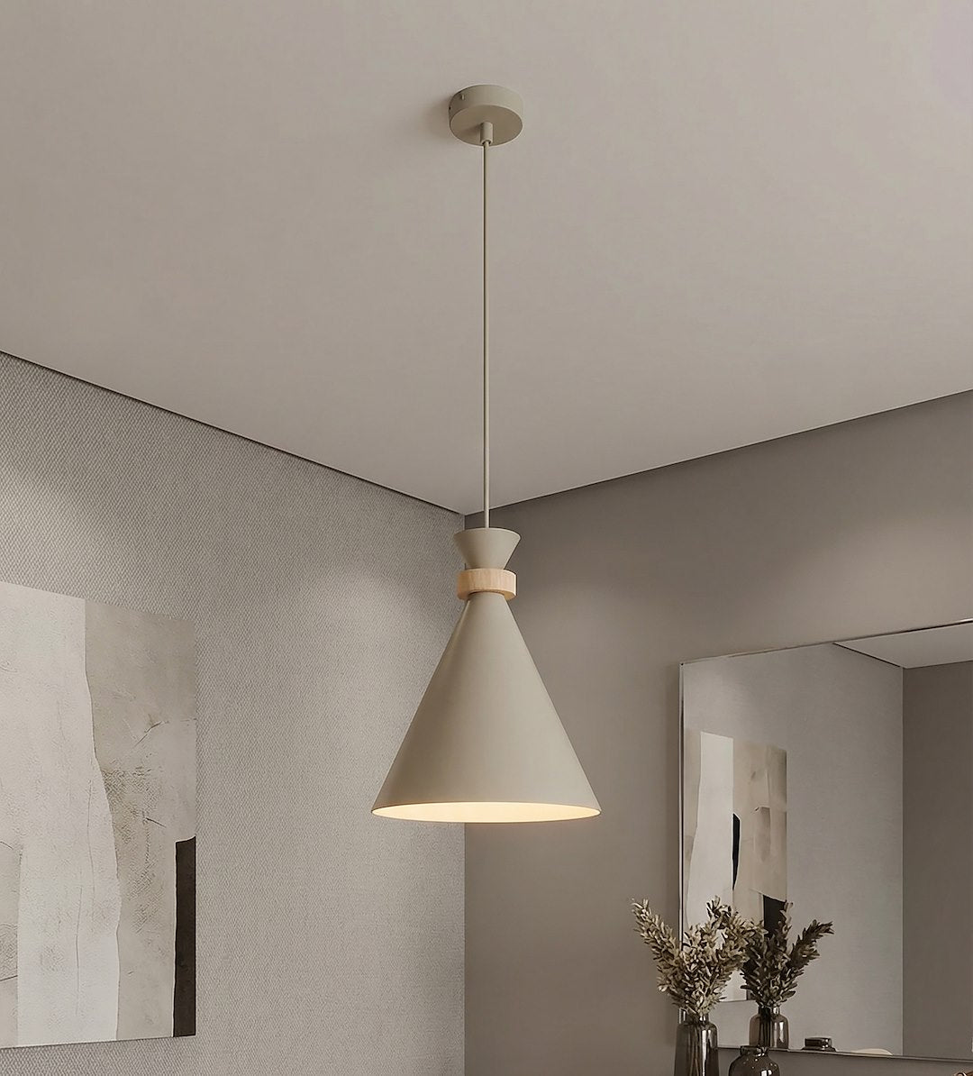 Zero 1 pendellampe mokka