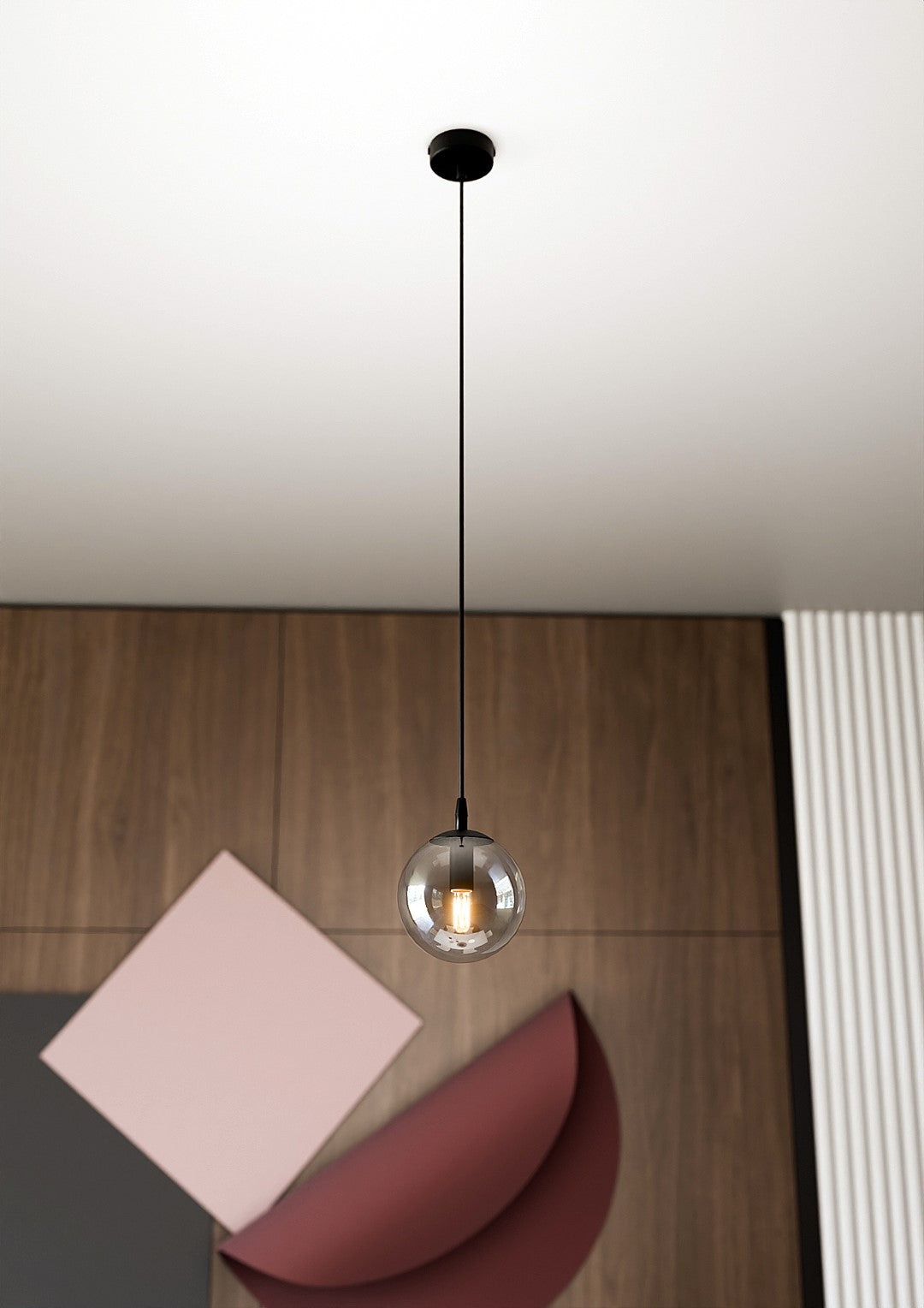Cosmo 1 pendellampe grafit