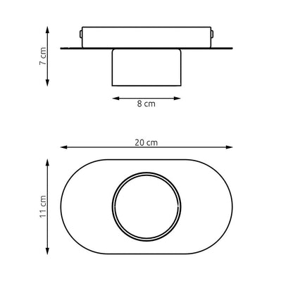 Stilo 1 loftlampe sort