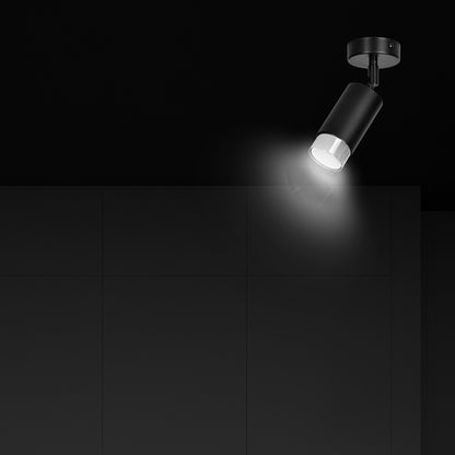 Hiro 1 loftspot sort/krom