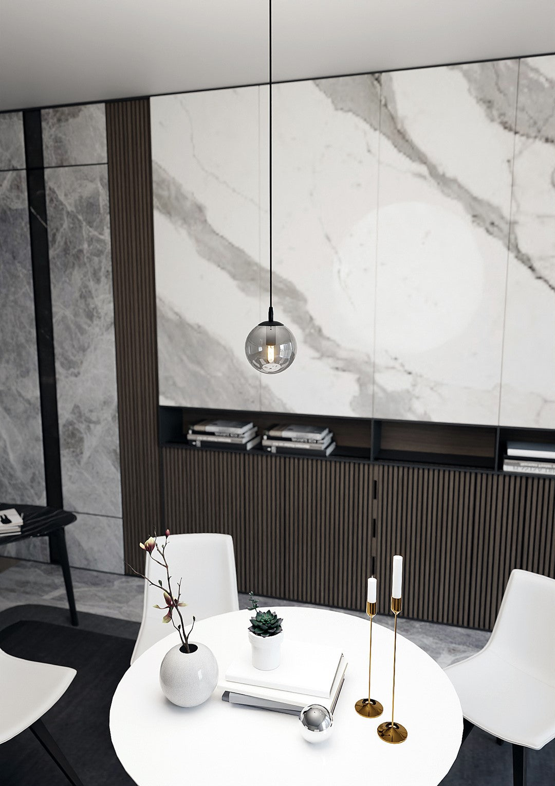 Cosmo 1 pendellampe grafit