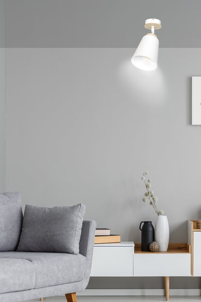 Atlas 1 loftspot hvid