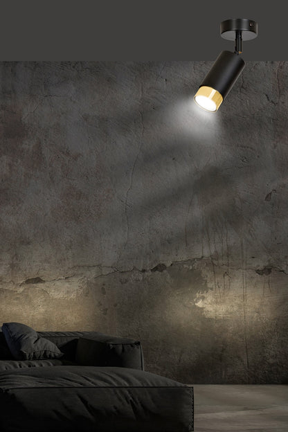 Hiro 1 loftspot sort/guld