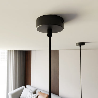 Elit 1 pendant light black