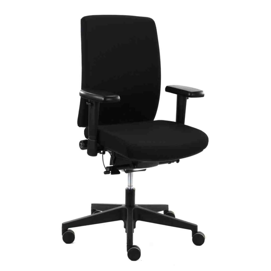 Workliving NPR1813 Ramblas Comfort Black Edition – Kontorstol Ergonomisk Design ARBO