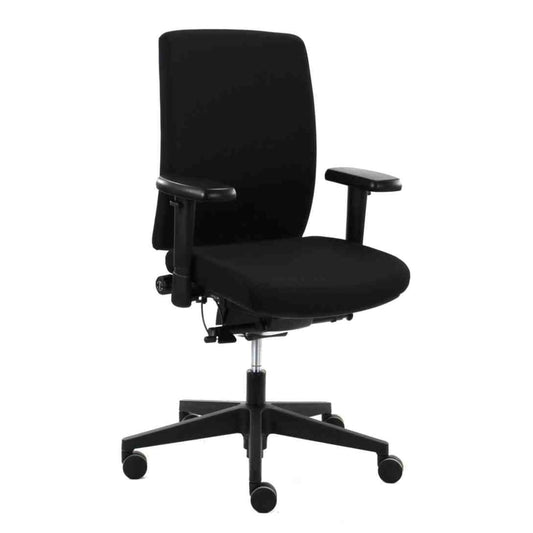 Workliving NPR1813 Ramblas Comfort Black Edition – Kontorstol Ergonomisk Design ARBO