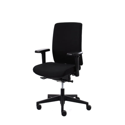 Workliving NPR1813 Ramblas Comfort Black Edition – Kontorstol Ergonomisk Design ARBO